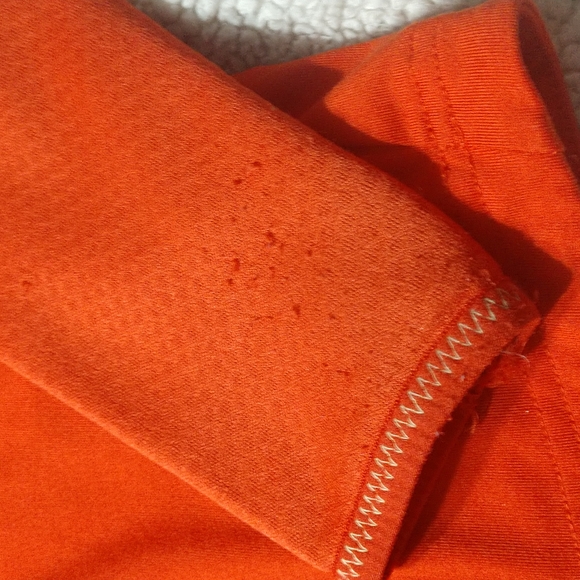 3/$15 Russell Dri-Power Long Sleeve Shirt Hunter Orange Size Small (6-7) - Picture 4 of 13